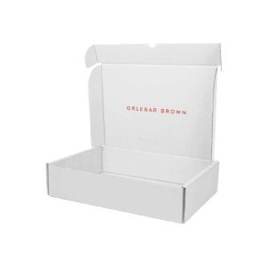 Custom White Mailer Packaging Boxes